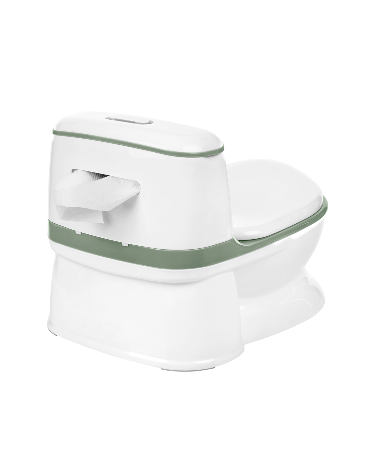 Inodoro para bebes Flushy Verde