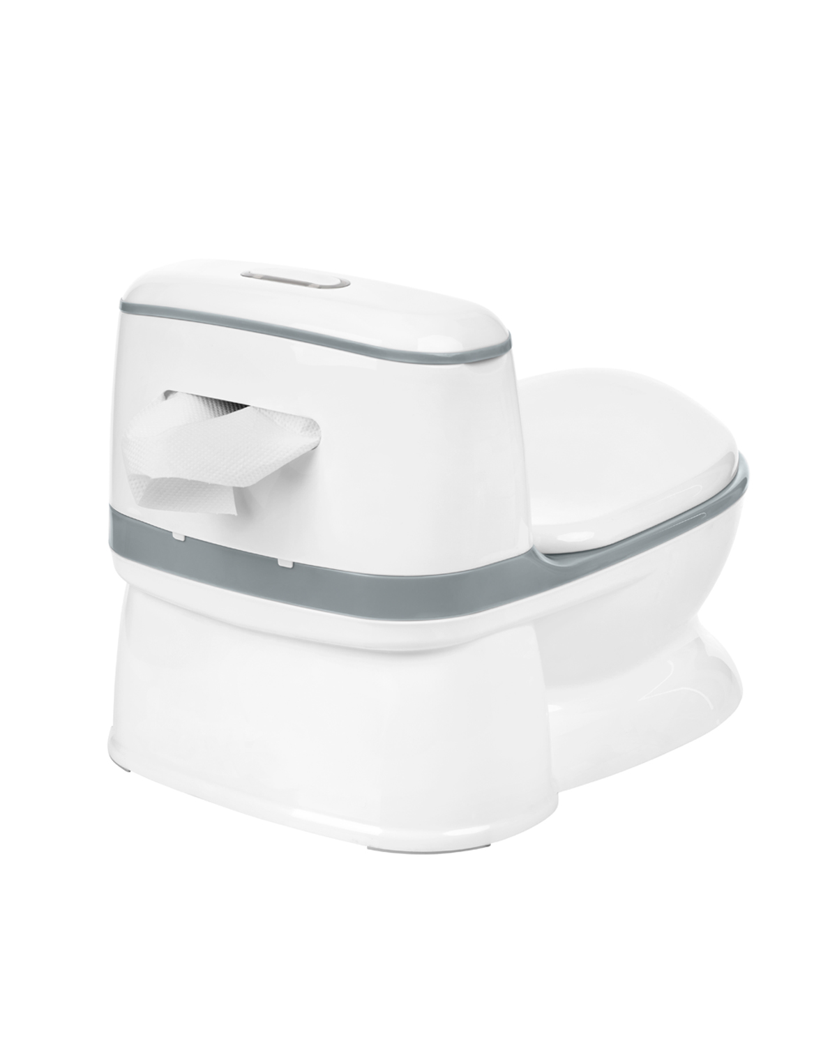 Inodoro para bebes Flushy Gris