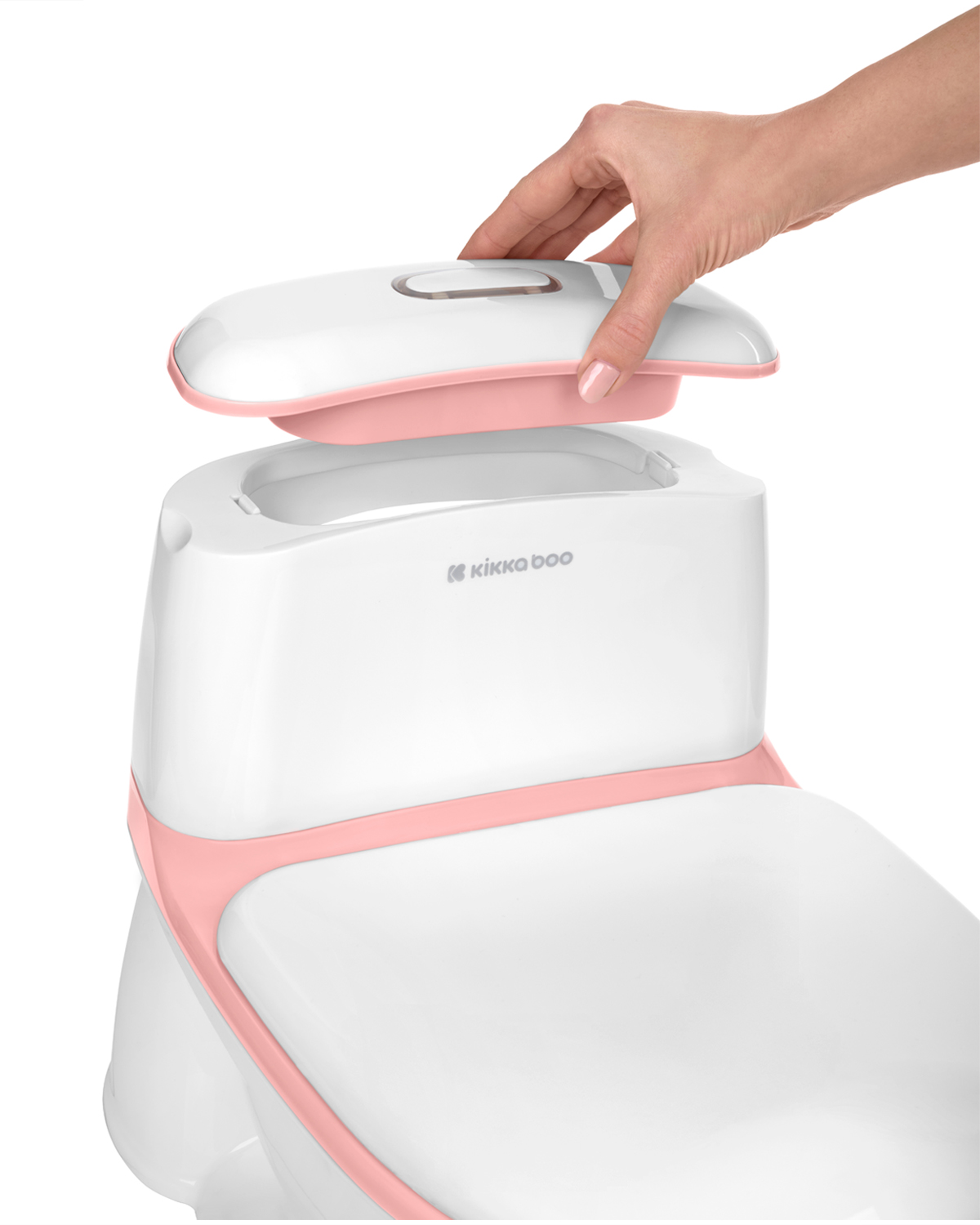Inodoro para bebes Flushy Rosa