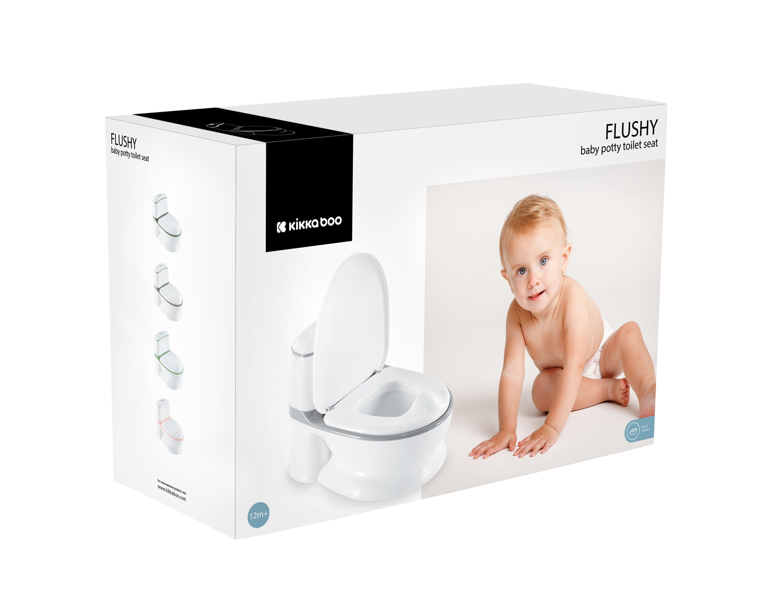 Inodoro para bebes Flushy Rosa