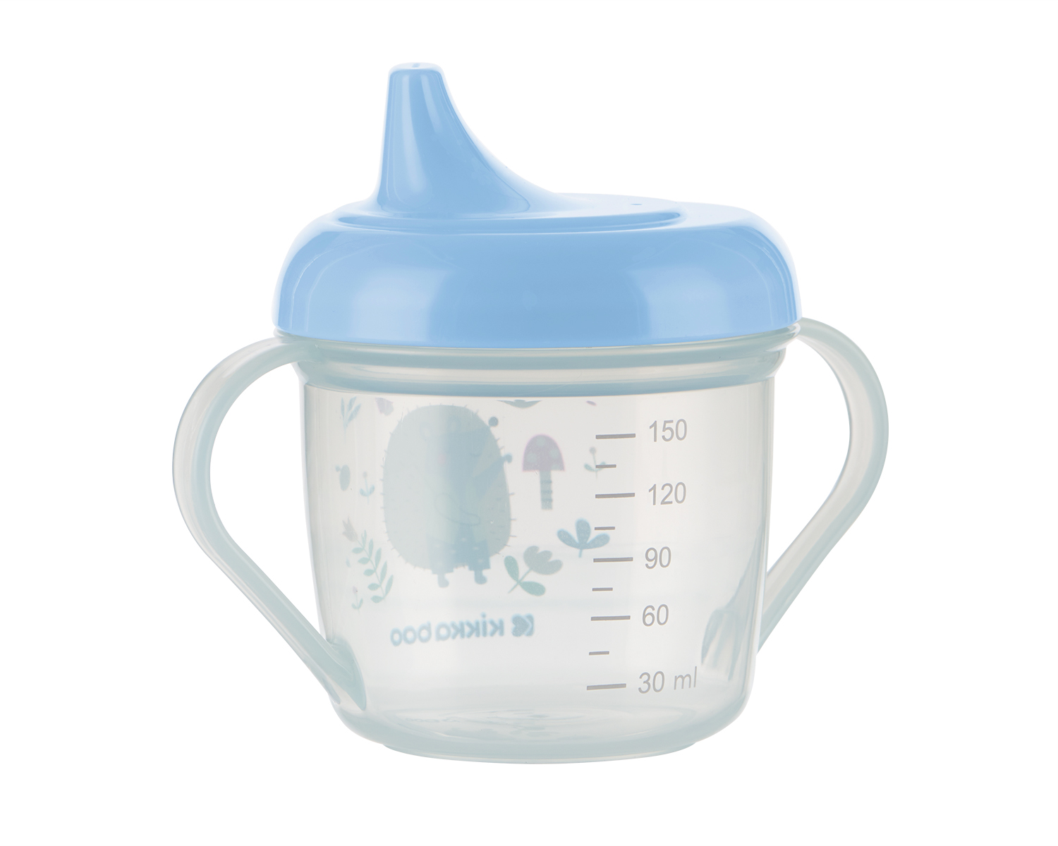 Vaso PP con boquilla 150ml Forest Party Azul