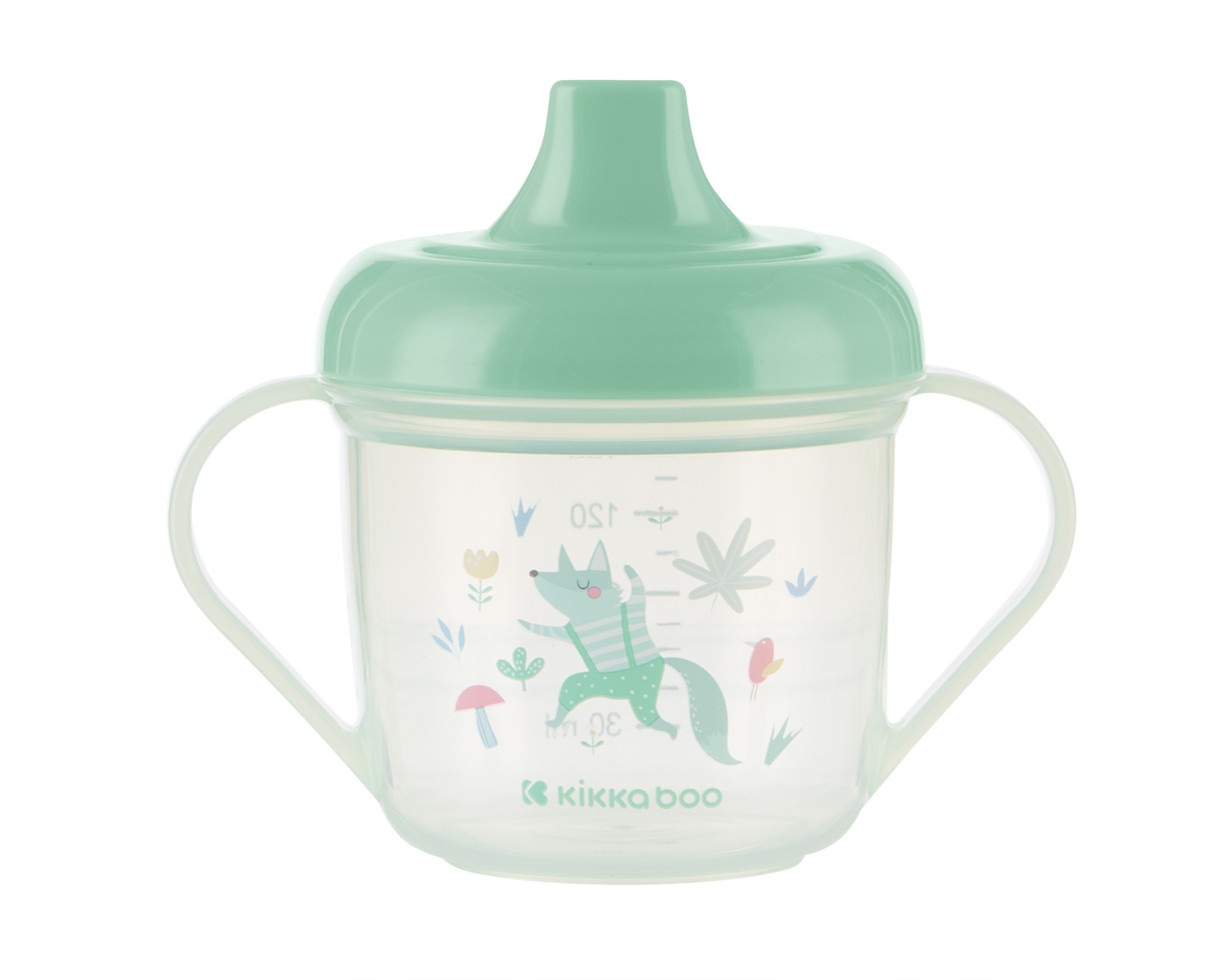 Vaso PP con boquilla 150ml Forest Party Menta