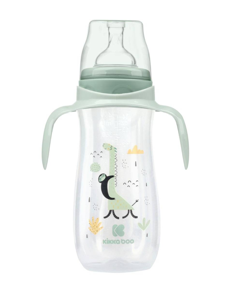 Biberón anticólico 400ml Jingle Jungle Menta