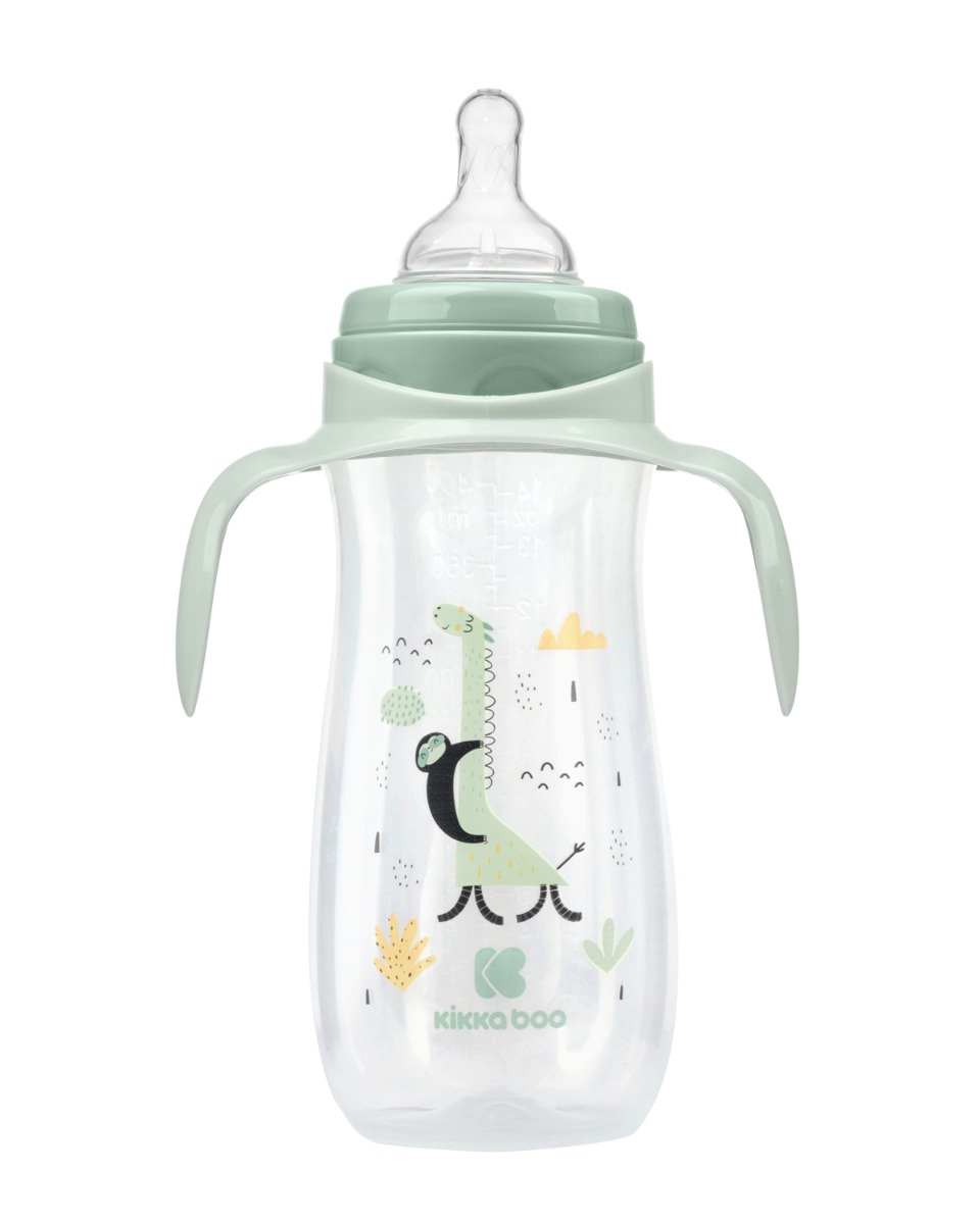 Biberón anticólico 400ml Jingle Jungle Menta