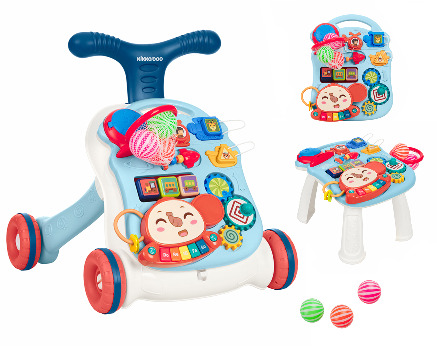 Andador 3en1 Play & Grow Azul