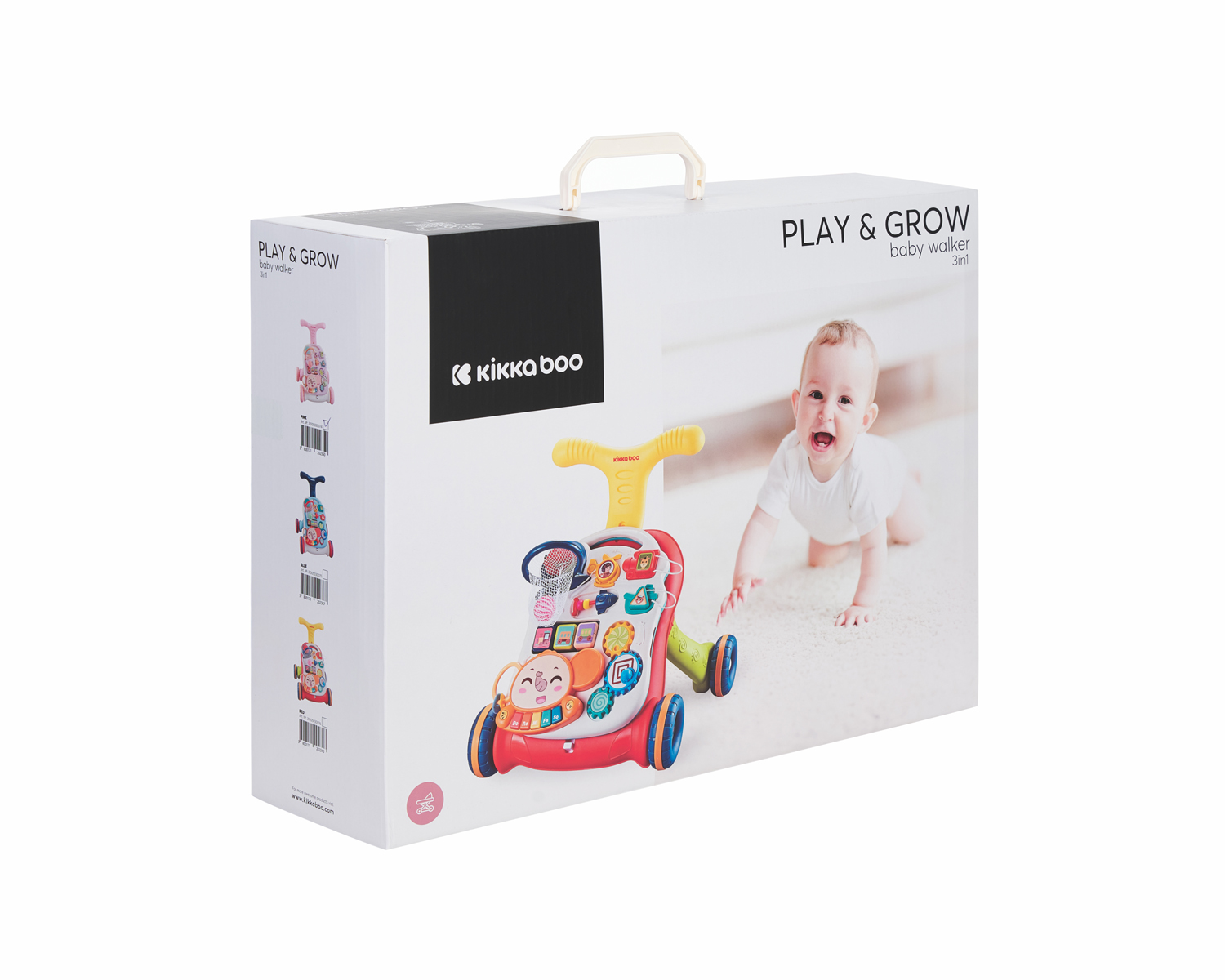 Andador 3en1  Play & Grow Rosa