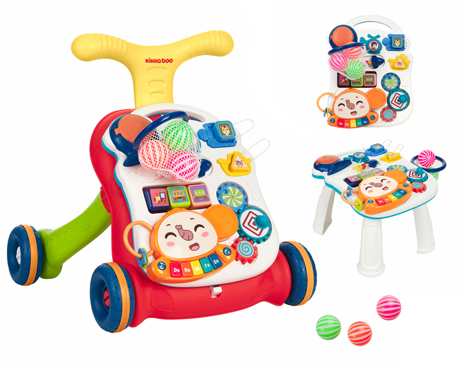 Andador 3en1 Play & Grow Rojo