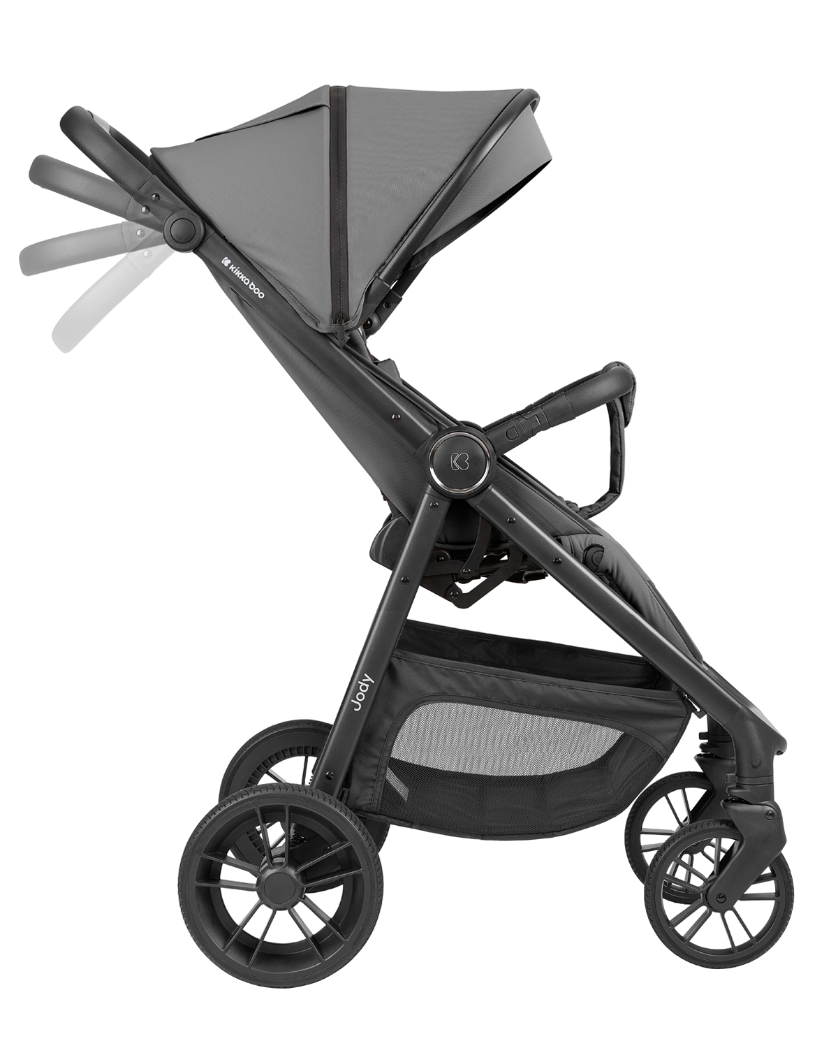 Silla de paseo Jody Gris Oscuro