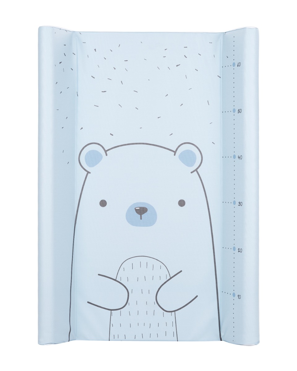 Cambiador suave de PVC 80x50cm Bear with me Azul