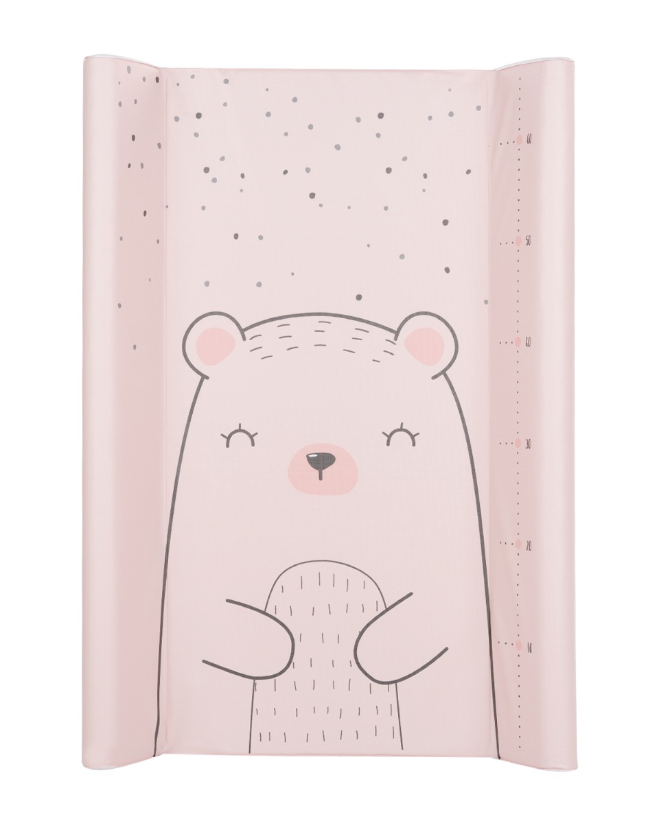 Cambiador duro de PVC 50?80cm Bear with me Rosa