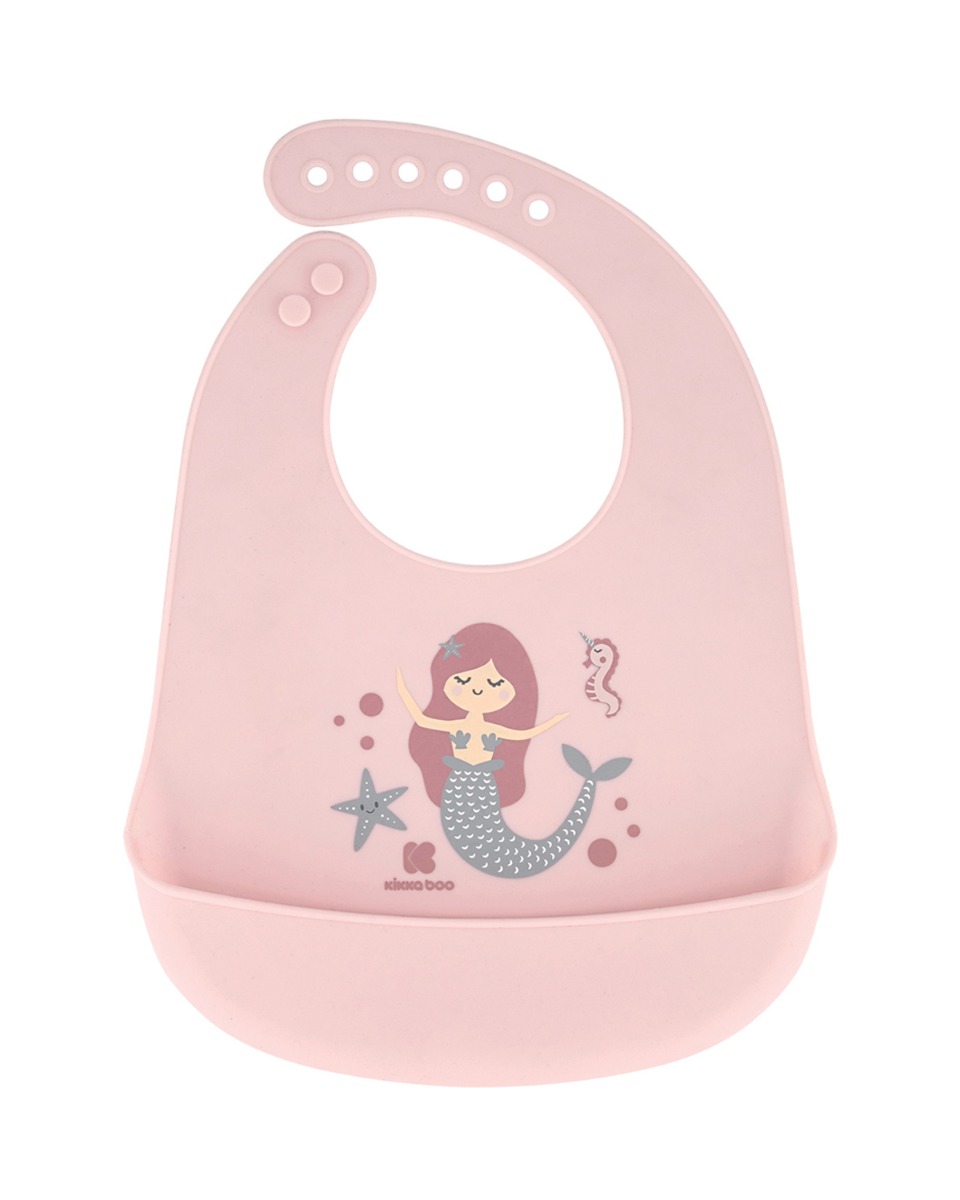 Babero de silicona Sea World Mermaid