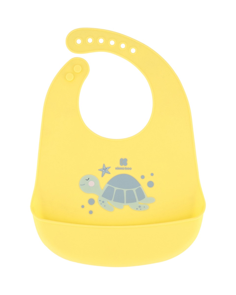 Babero de silicona Sea World Turtle
