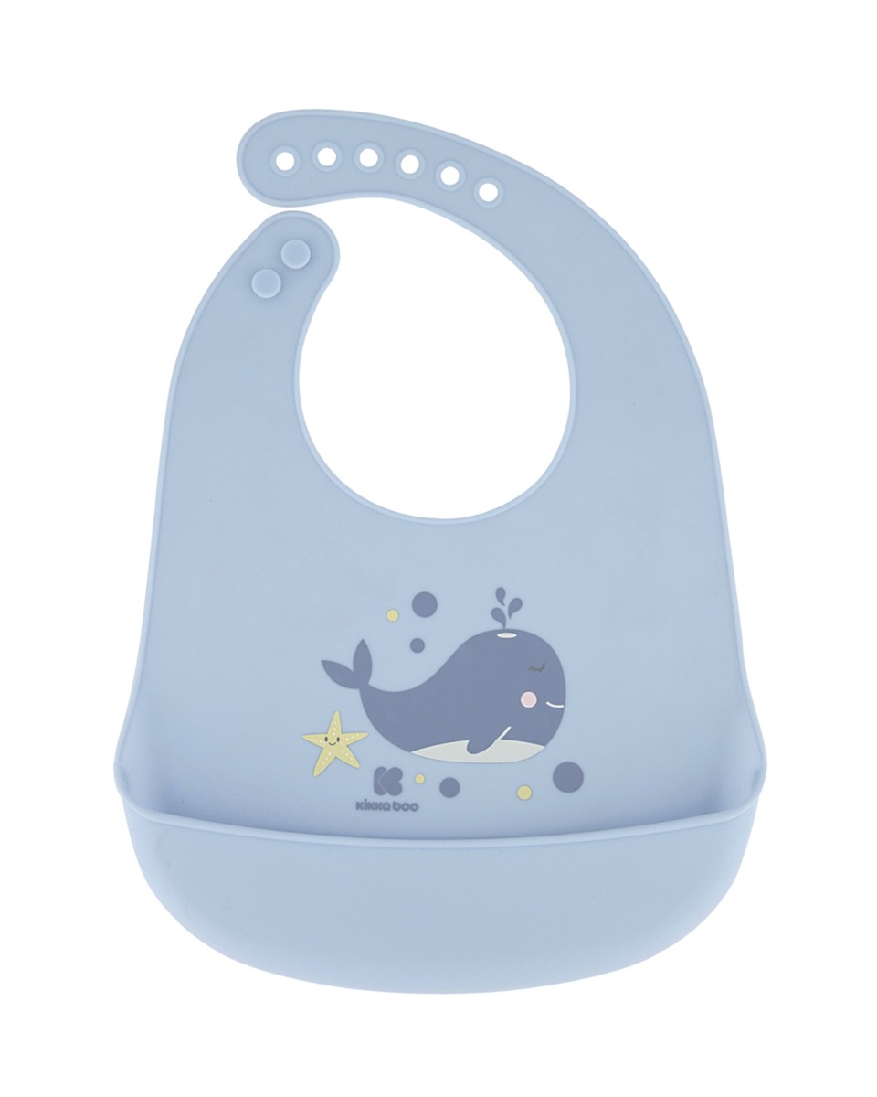 Babero de silicona Sea World Whale
