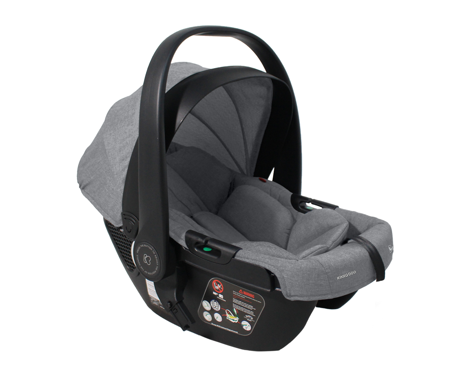 Carrito de bebé 3en1 Selina Gris Claro 2024