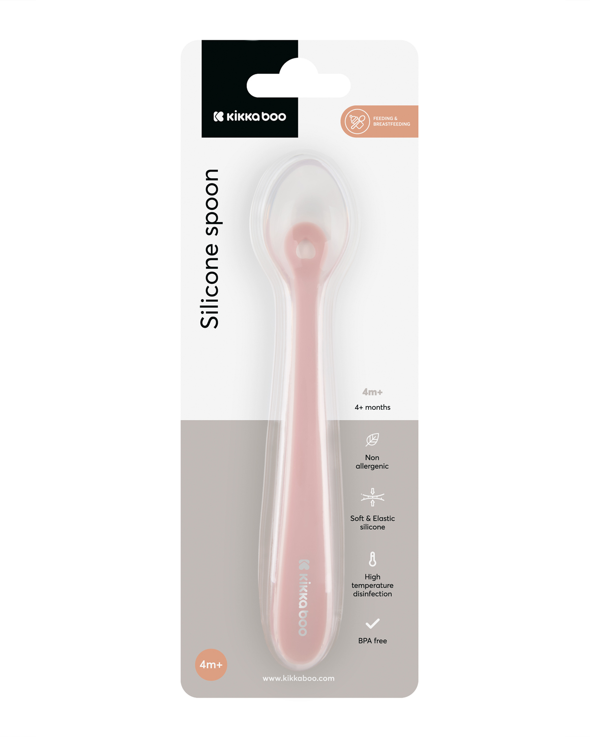 Cuchara de silicona 1und Blush