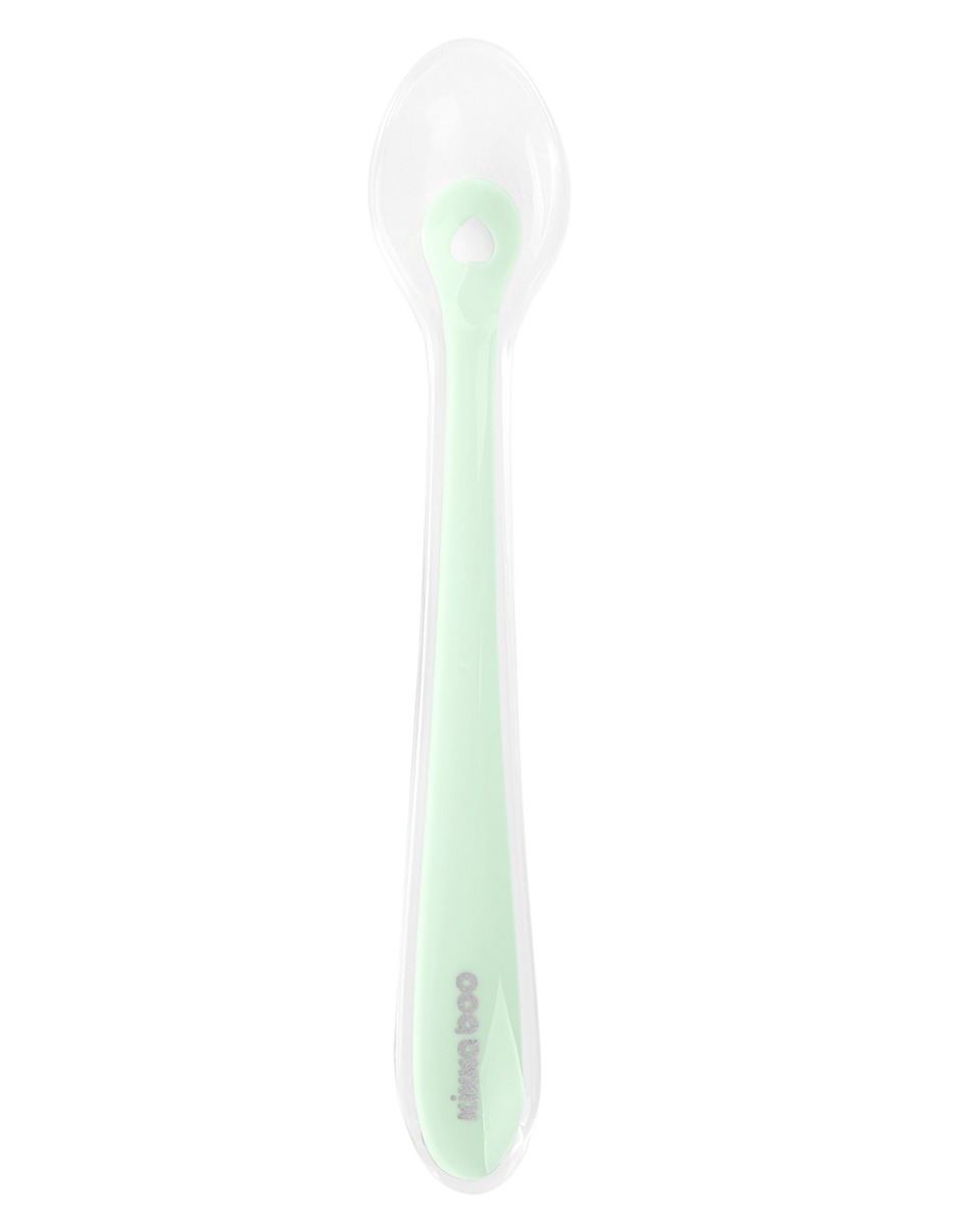 Cuchara de silicona 1und Menta