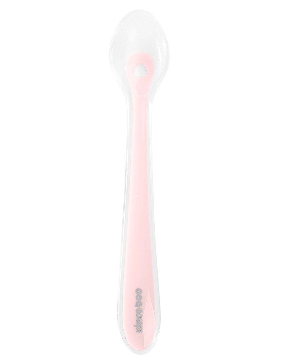 Cuchara de silicona 1und Rosa