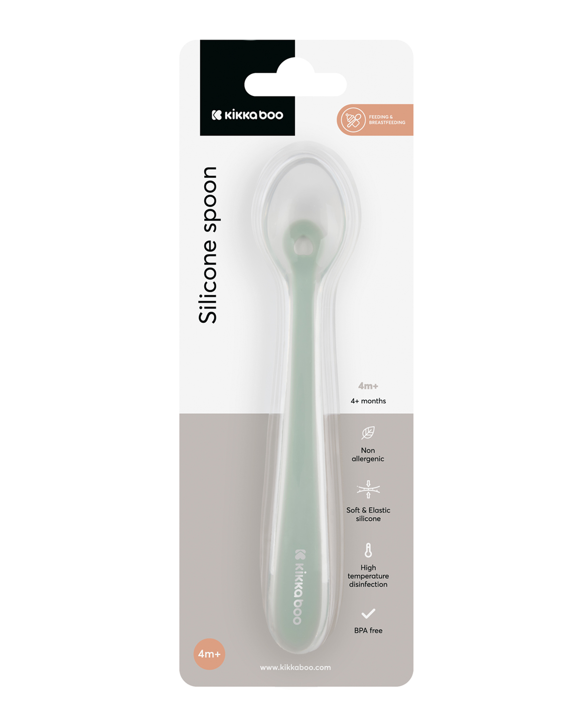 Cuchara de silicona 1und Sage