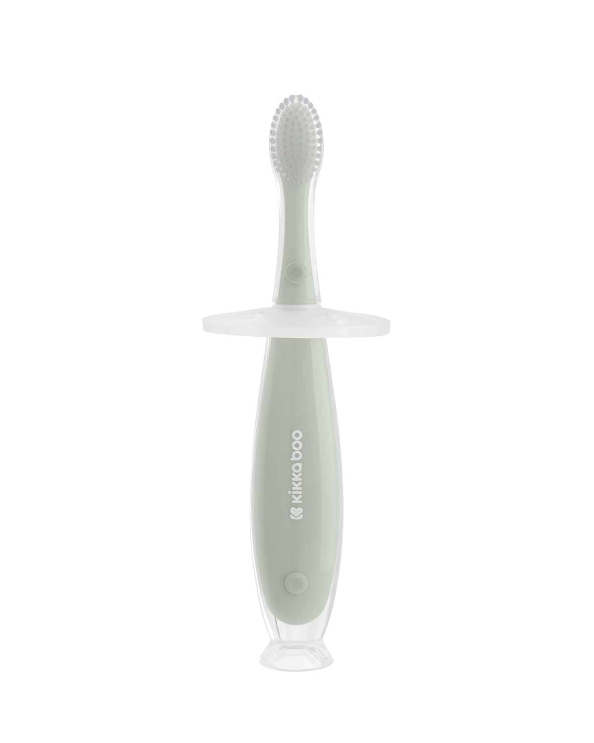 Cepillo de dientes de silicona con ventosa Softy Sage