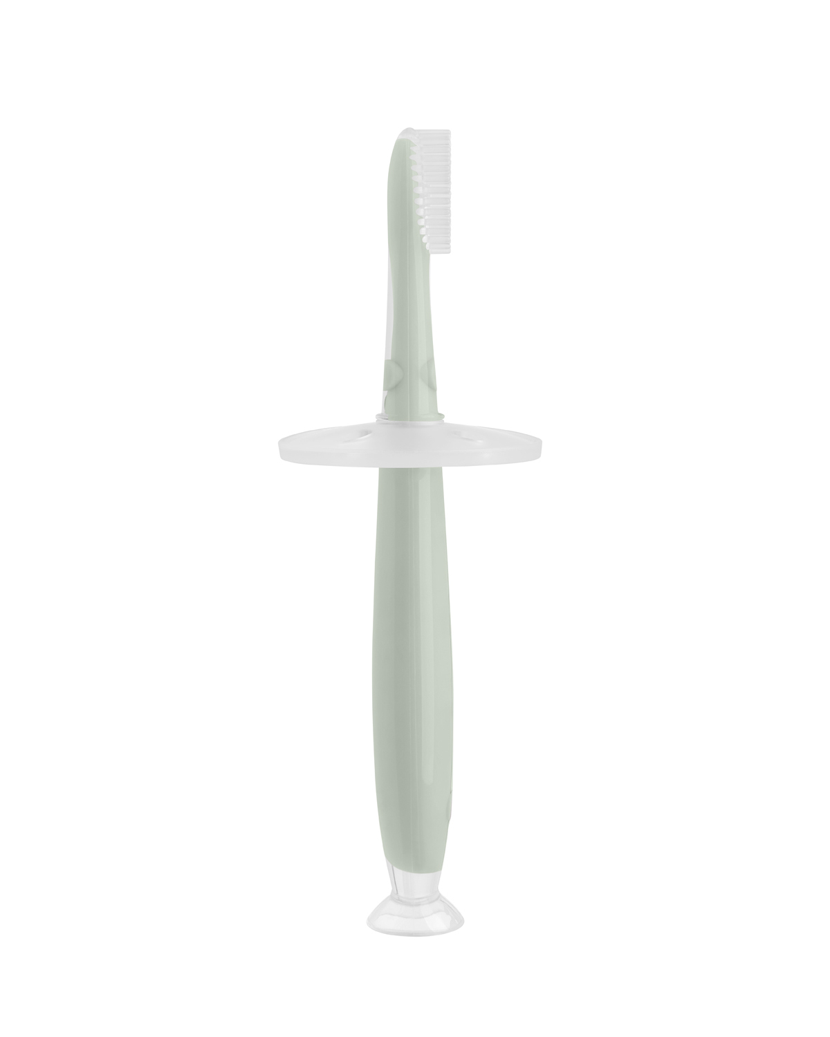Cepillo de dientes de silicona con ventosa Softy Sage