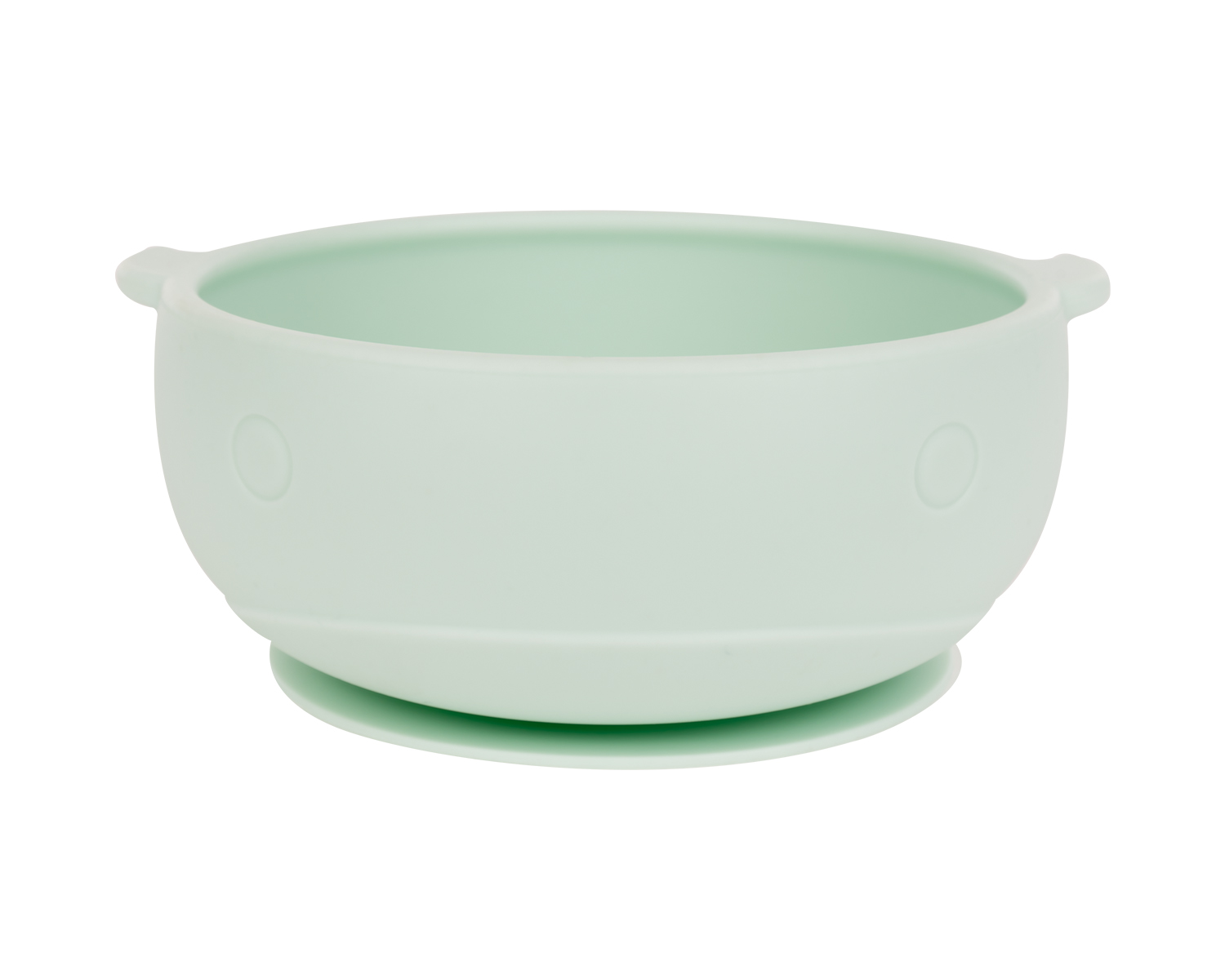 Cuenco de silicona Whale Menta