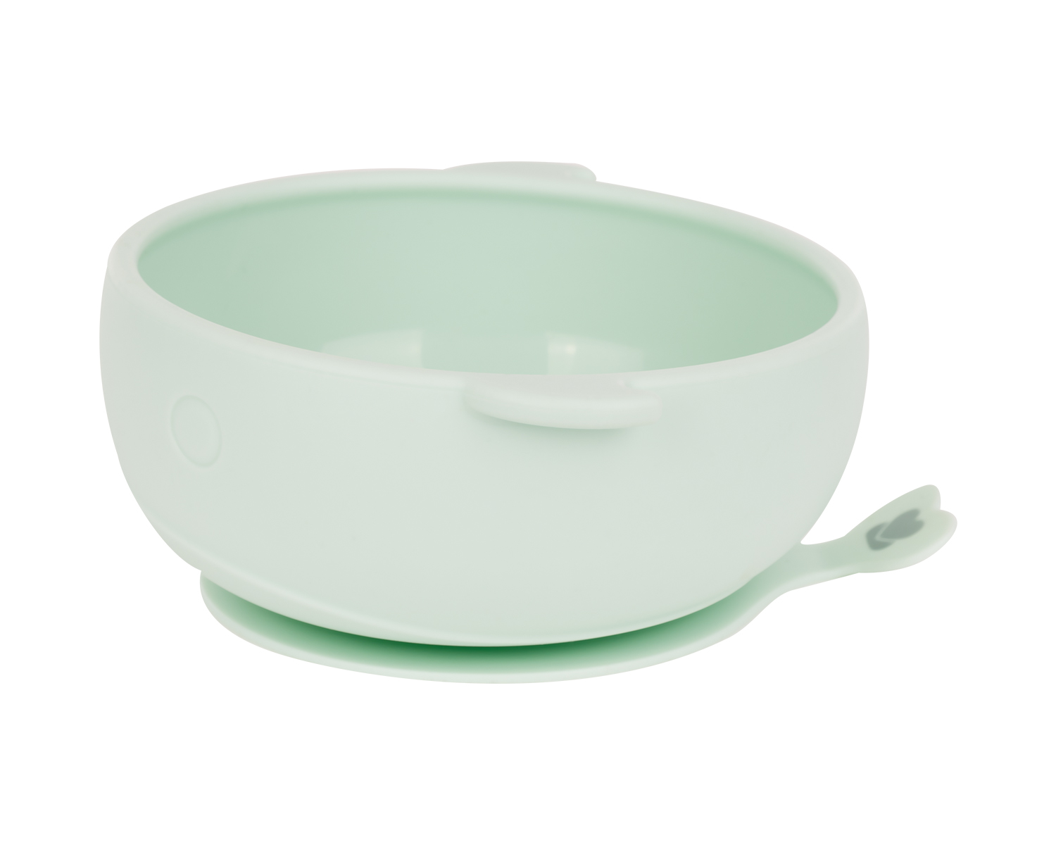 Cuenco de silicona Whale Menta