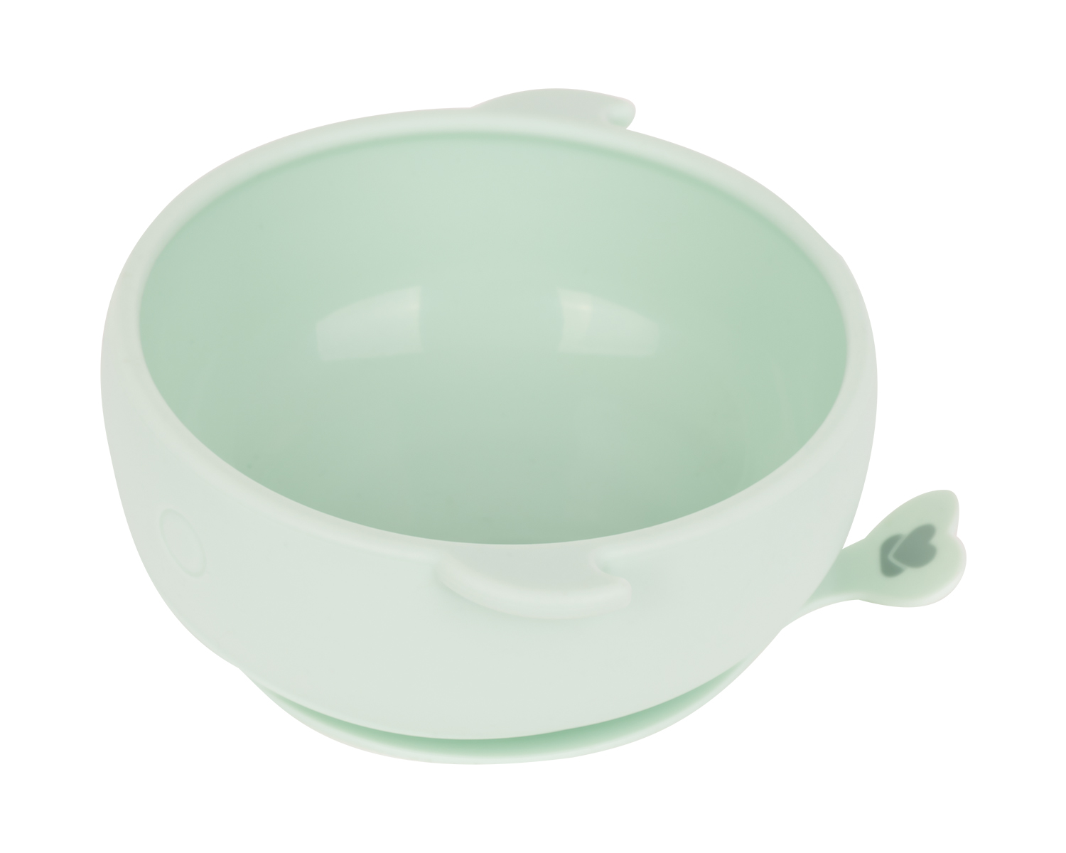 Cuenco de silicona Whale Menta