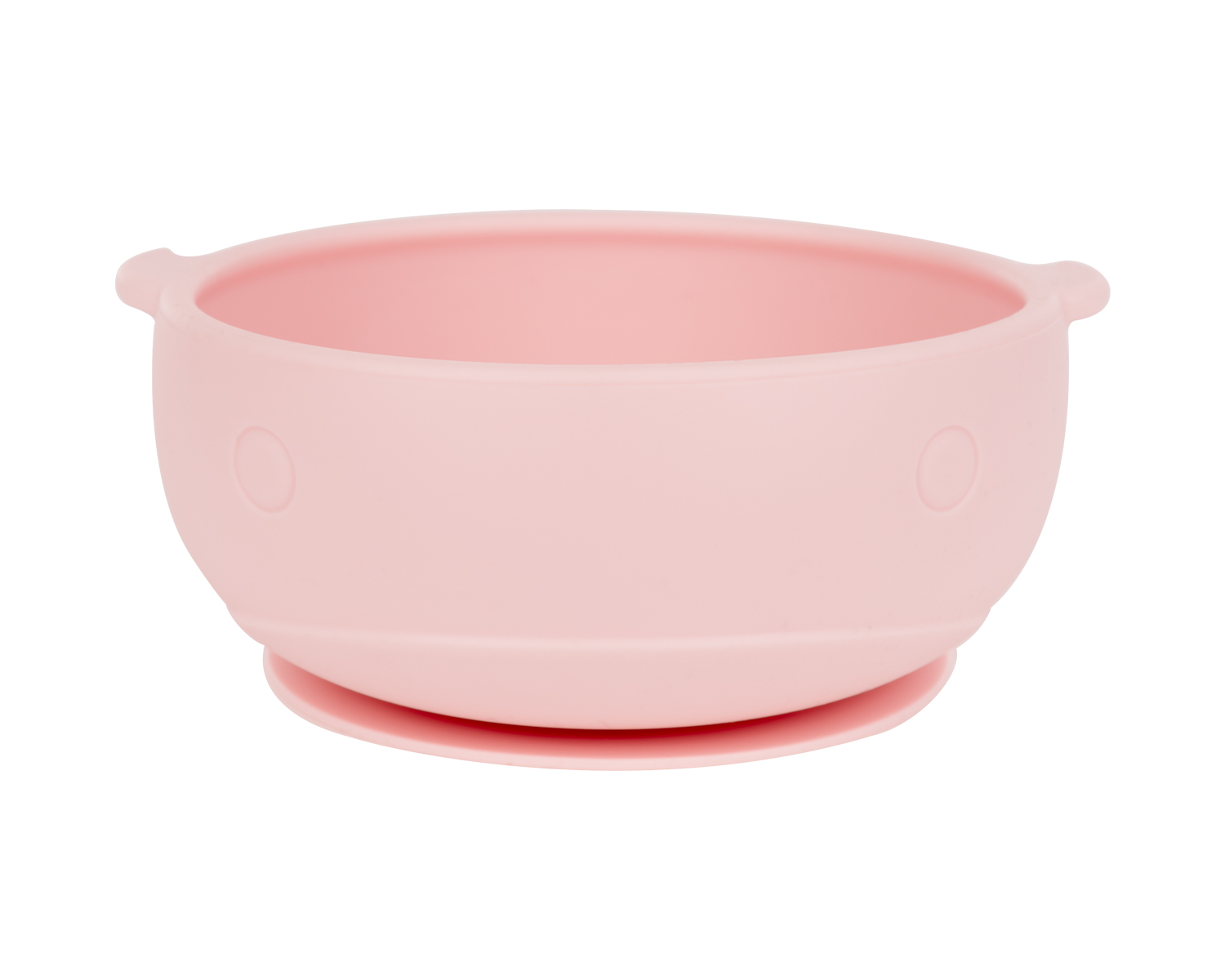 Cuenco de silicona Whale Rosa