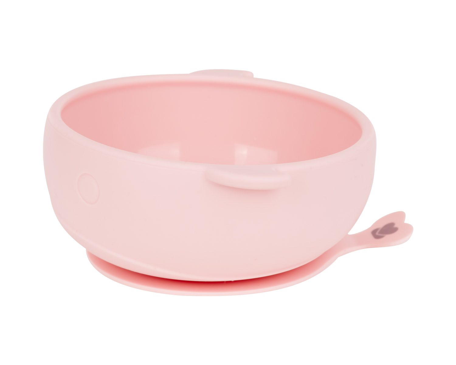 Cuenco de silicona Whale Rosa