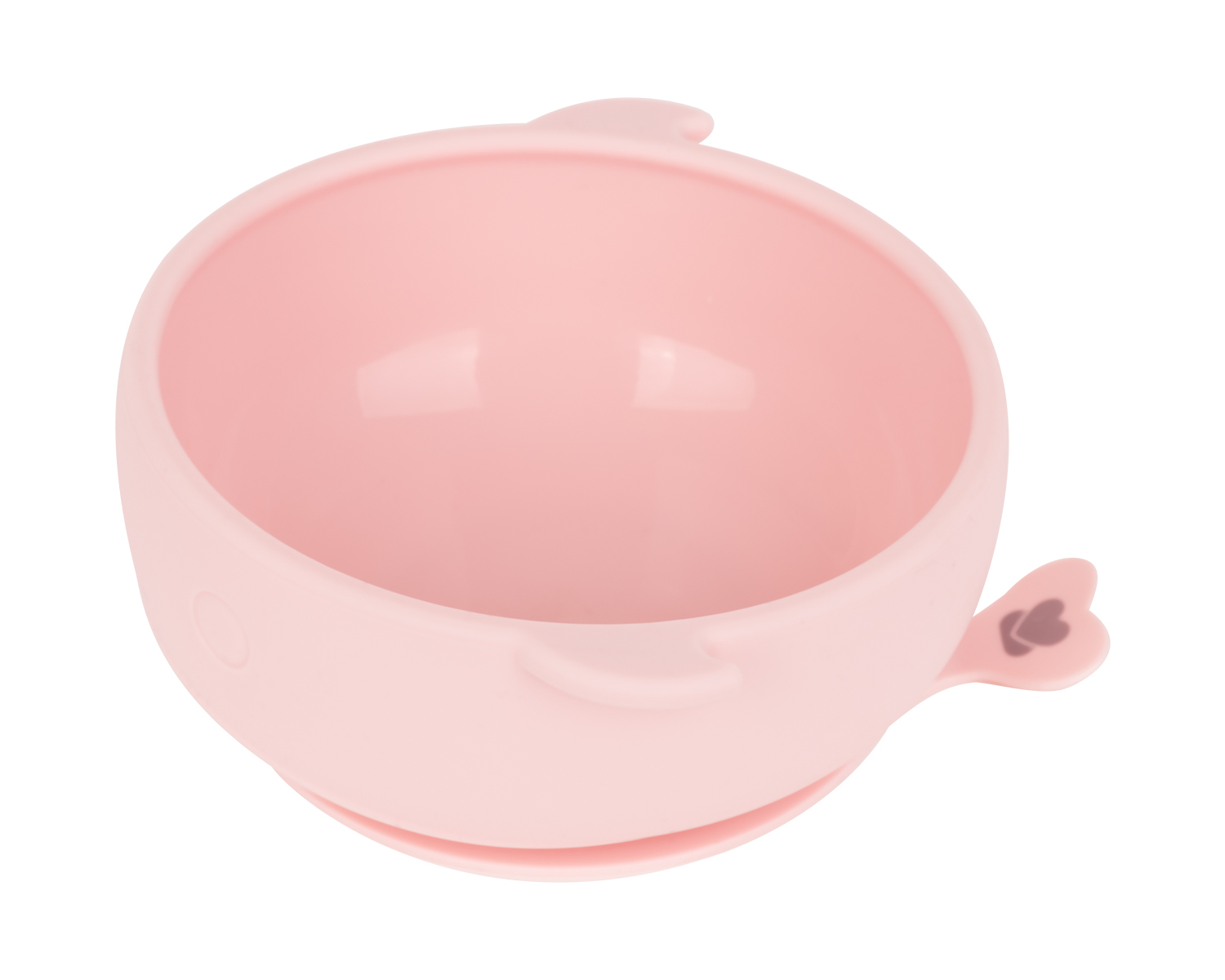 Cuenco de silicona Whale Rosa