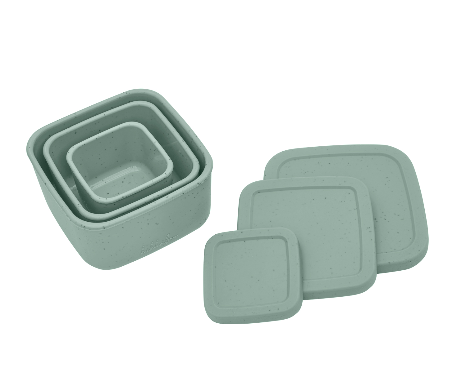 Juego de fiambreras 3 uds Platinum Silicone Sage