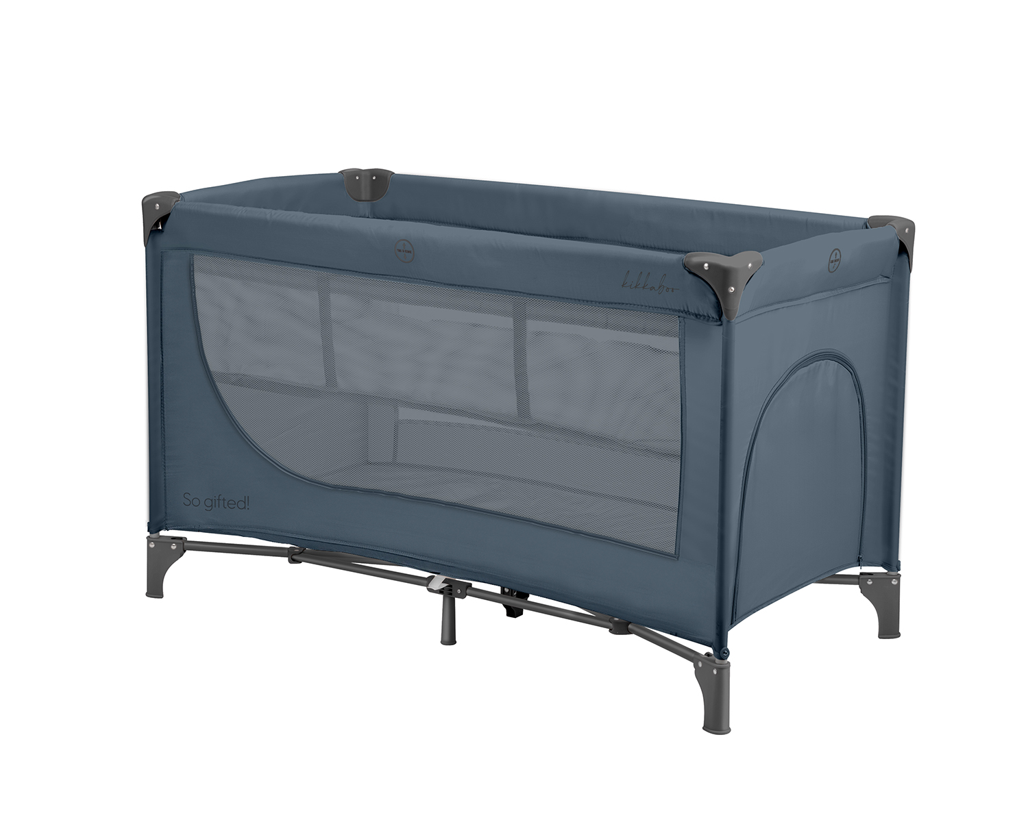 Cuna de viaje 2 niveles So Gifted azul 2026