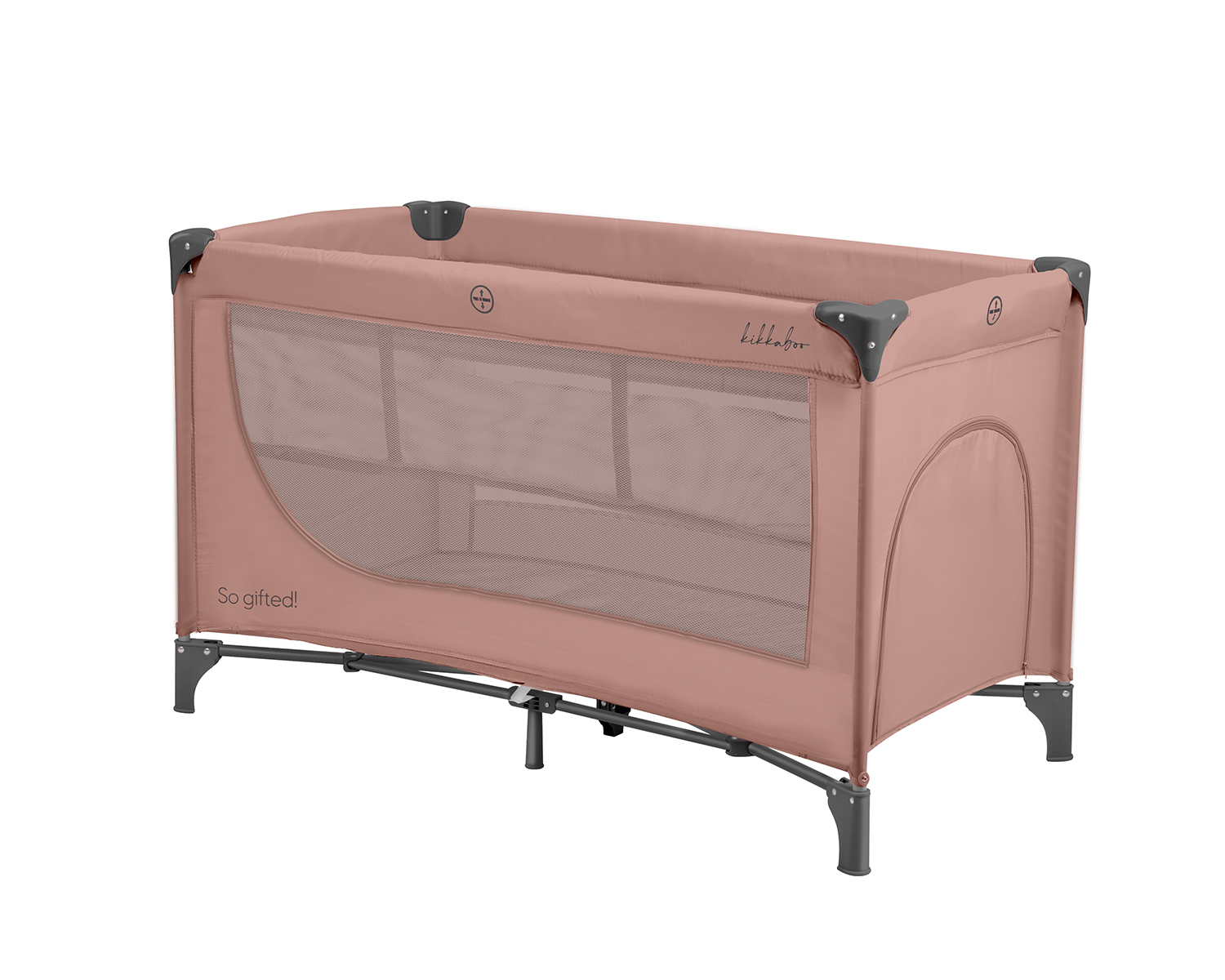 Cuna de viaje 2 niveles So Gifted rosa 2026