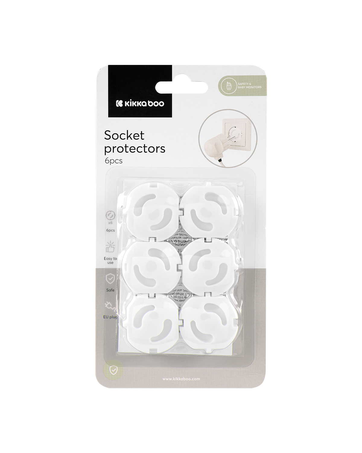 Protectores de enchufes 6 uds