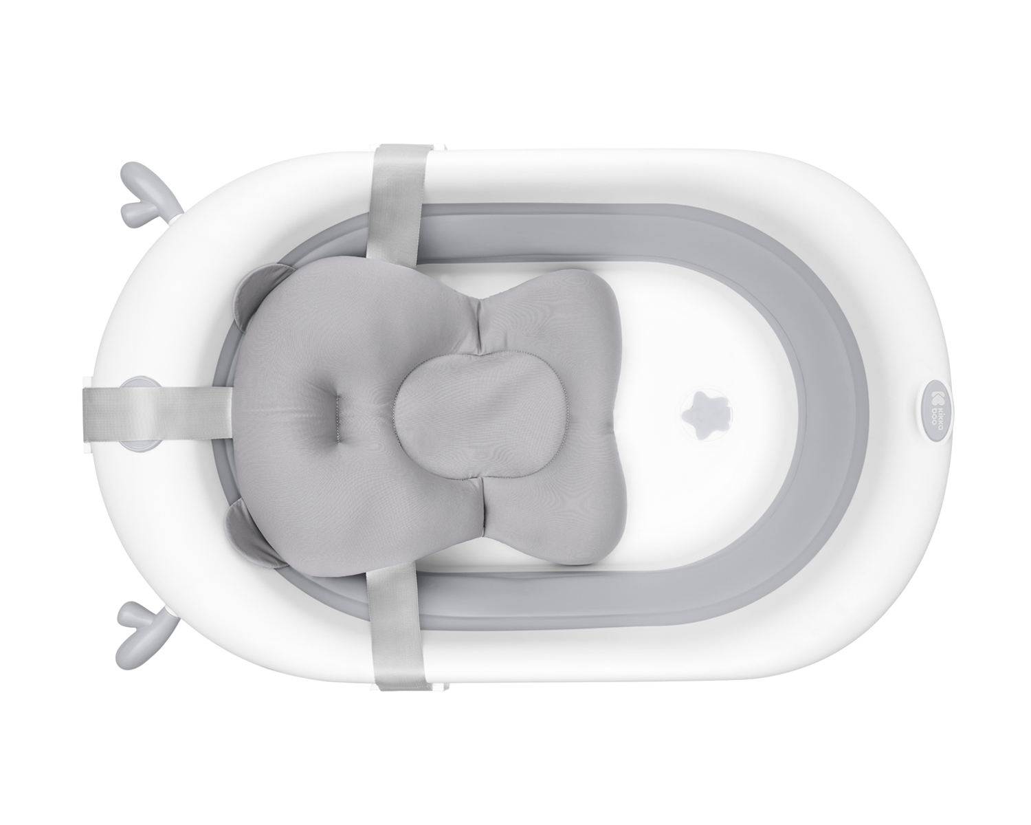 Soporte suave de baño Bear Gris