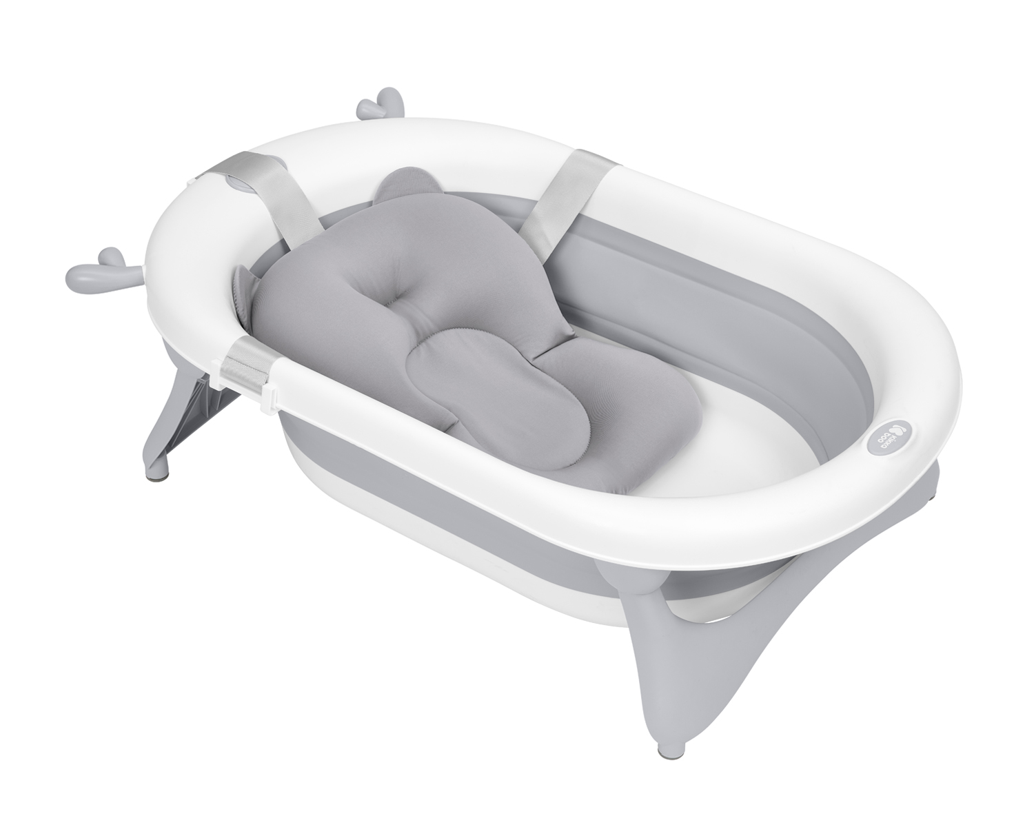Soporte suave de baño Bear Gris