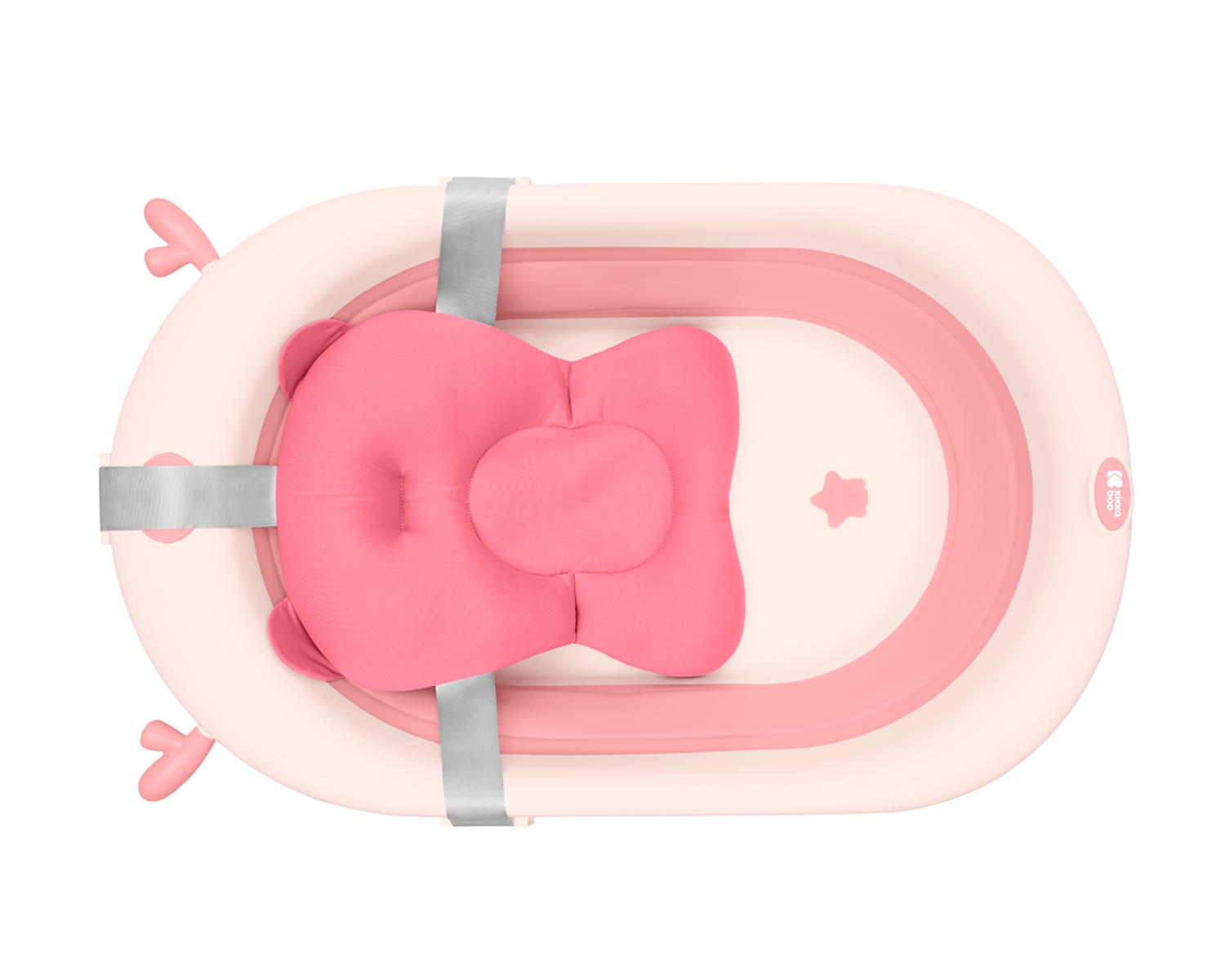 Soporte suave de baño Bear Rosa