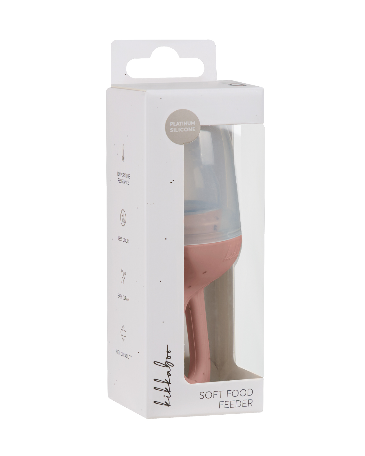 Alimentador de fruta Platinum Silicone Blush