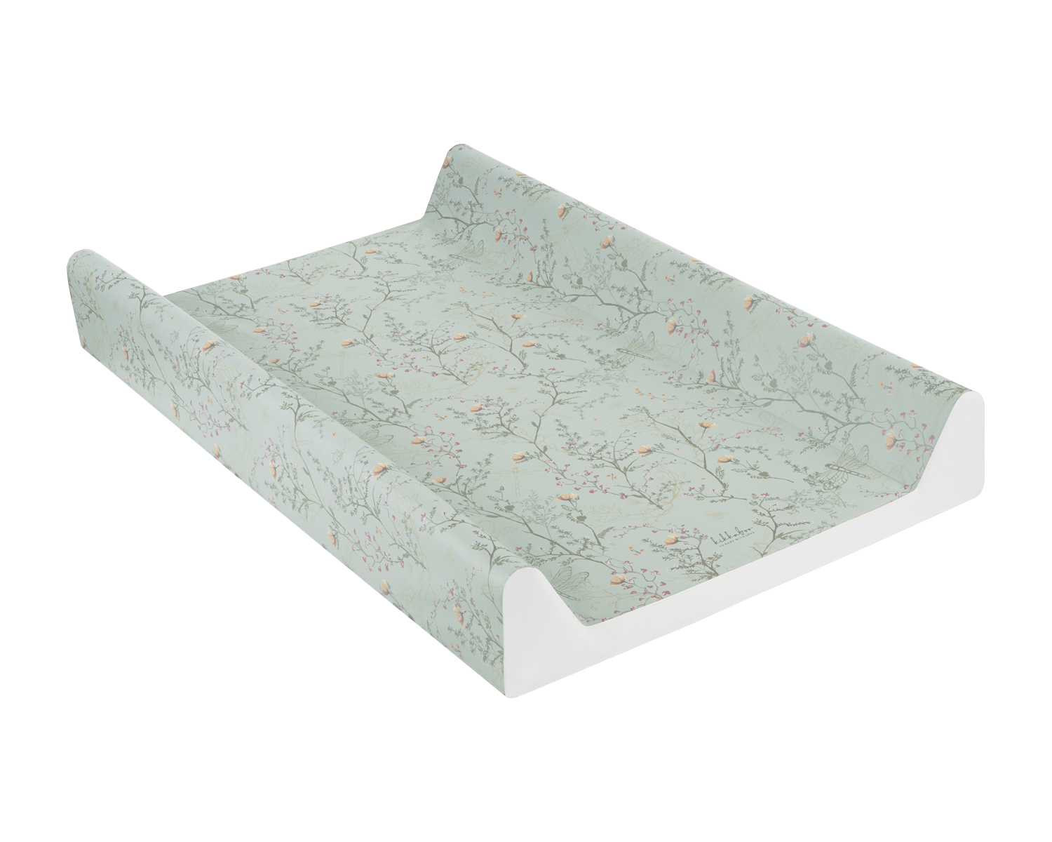 Cambiador suave de PVC 50x80cm Secret Garden Verde