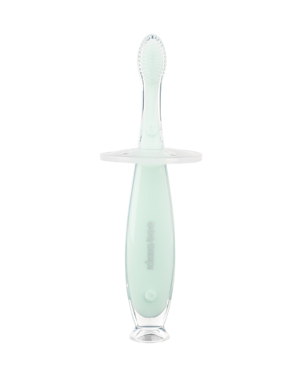Cepillo de dientes de silicona con ventosa Softy Menta