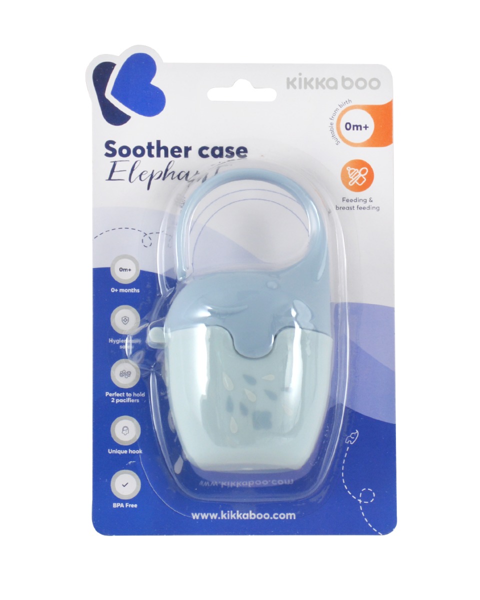 Caja portachupete Elephant Azul