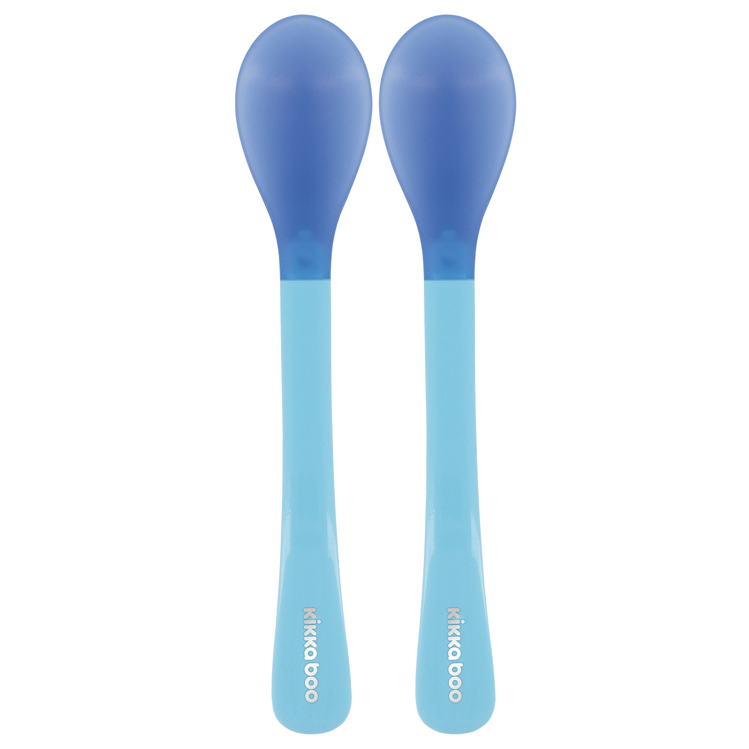 Cucharas termosensibles 2 uds Azul