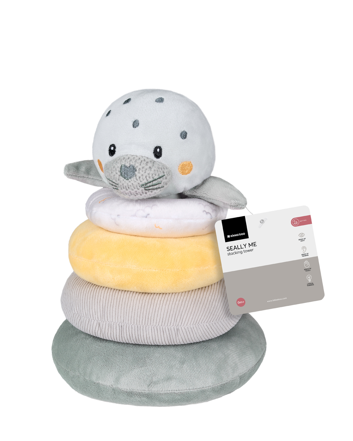 Torre apilable de felpa Seally me