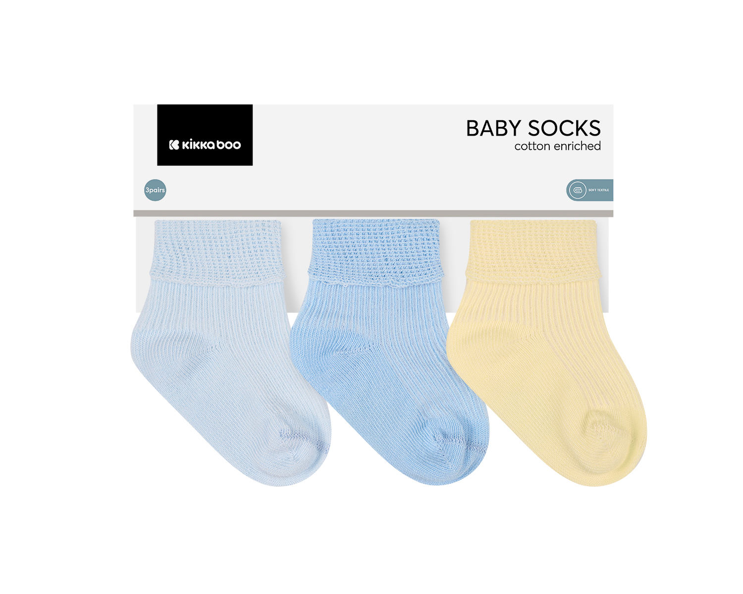 Calcetines para recién nacido Stripy Friends 0m