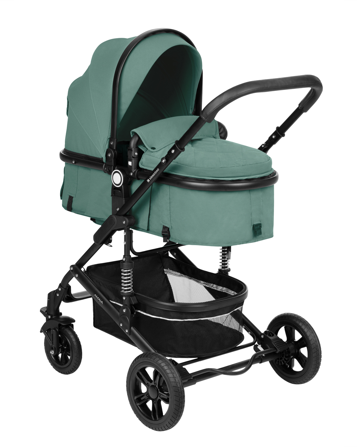 Carrito de bebé 3en1 asiento transf. Amaia Menta 2024