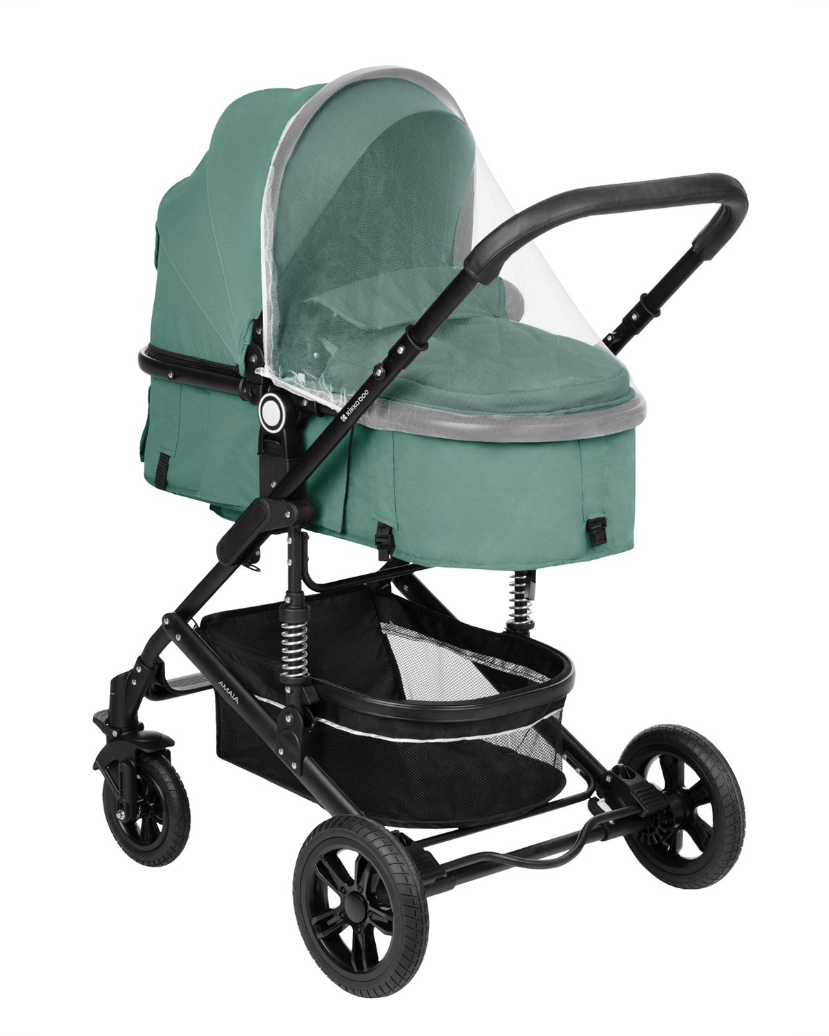 Carrito de bebé 3en1 asiento transf. Amaia Menta 2024