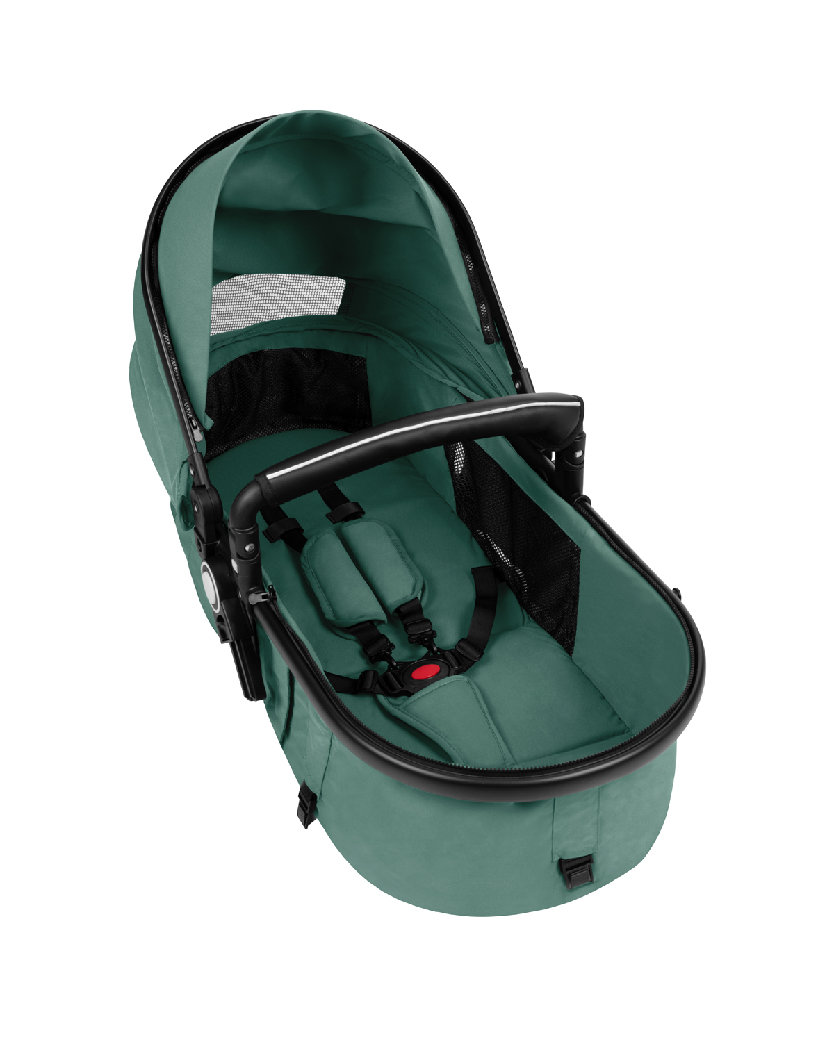 Carrito de bebé 3en1 asiento transf. Amaia Menta 2024