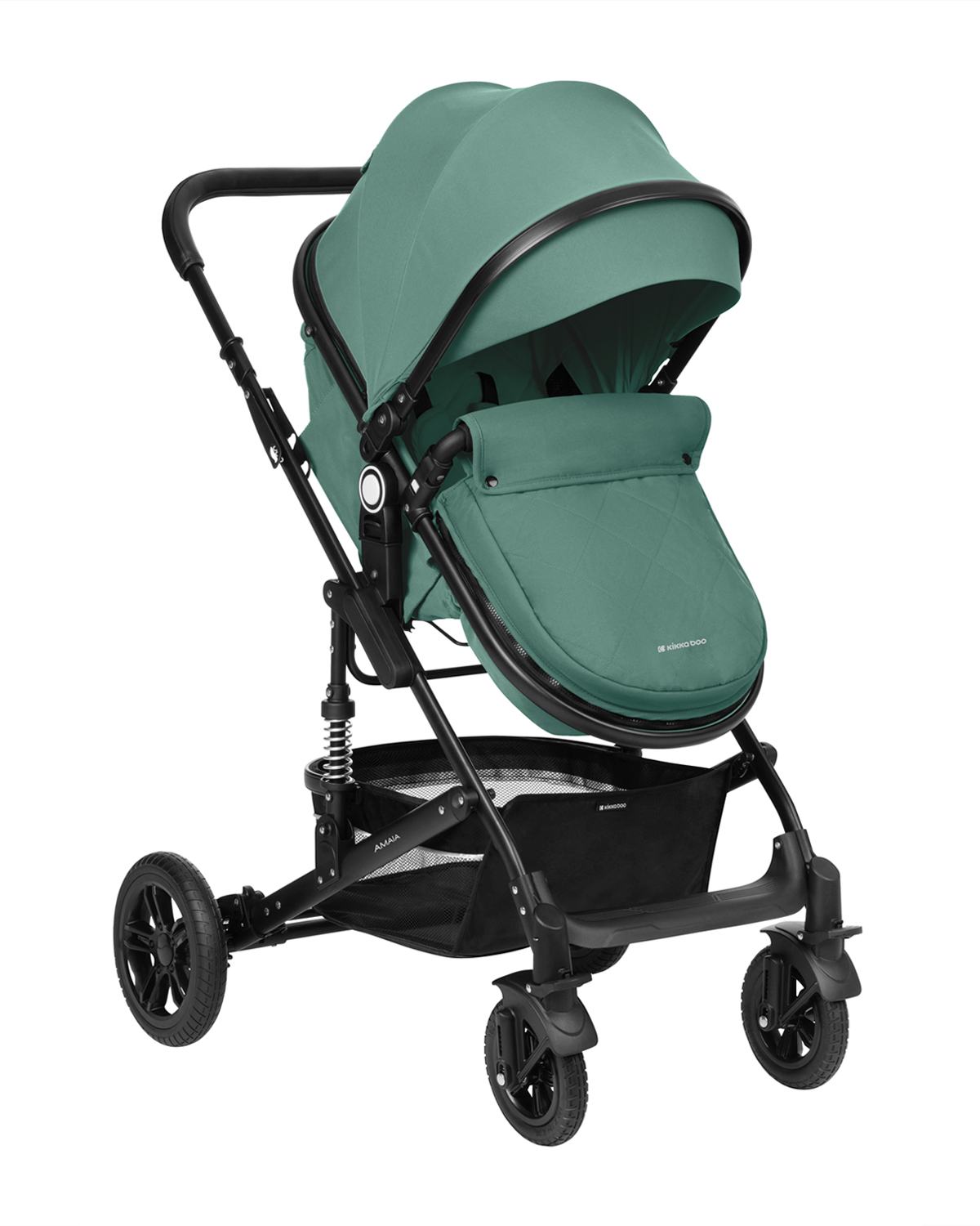 Carrito de bebé 3en1 asiento transf. Amaia Menta 2024