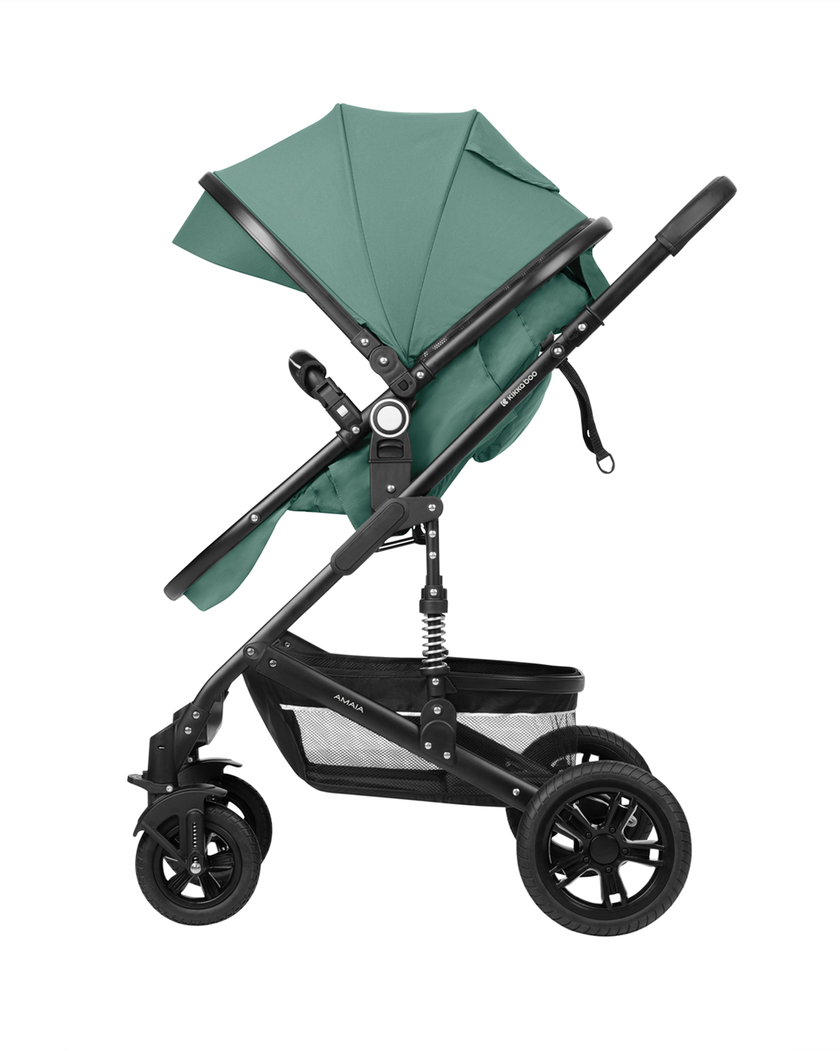 Carrito de bebé 3en1 asiento transf. Amaia Menta 2024