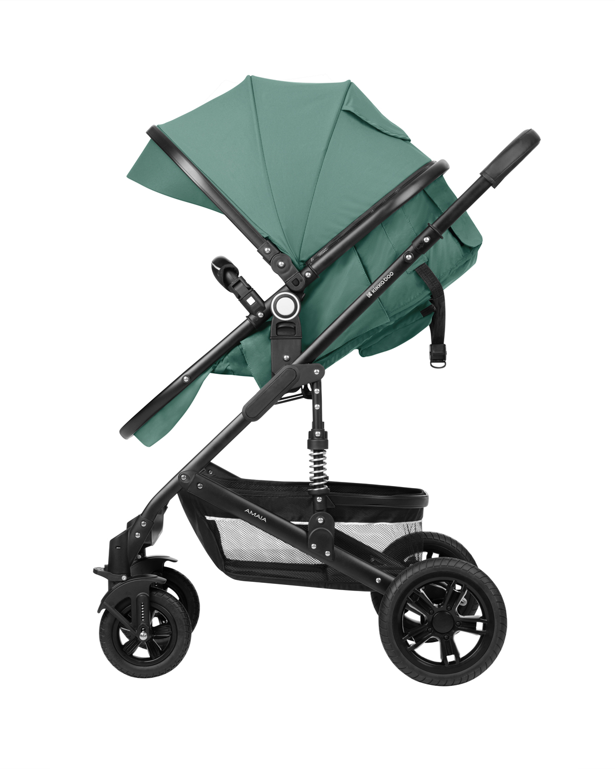 Carrito de bebé 3en1 asiento transf. Amaia Menta 2024